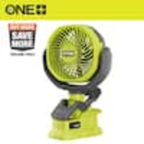 RYOBI ONE+ 18V Cordless 4 in. Clamp Fan (Tool Only) PCF02B