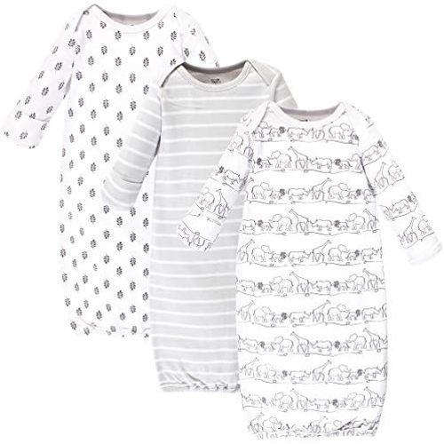 Touched by Nature Unisex Baby Organic Cotton Gowns