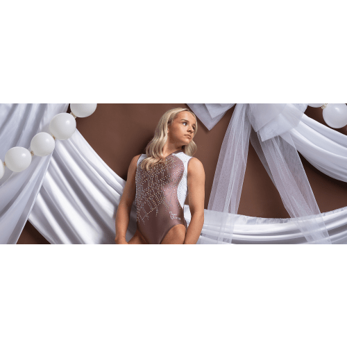 Aerial Girl's Gymnastics Leotard | Quatro Gymnastics – Quatro Apparel Inc