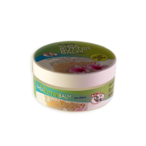 CJ's BUTTer Shea Butter Balm 2 oz. Jar: Warm Vanilla Cake