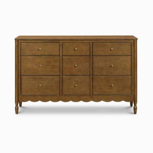 Ambrosia 9-Drawer Assembled Dresser - Natural Walnut