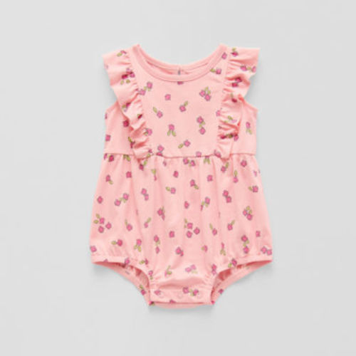 Okie Dokie Baby Girls Sleeveless Romper