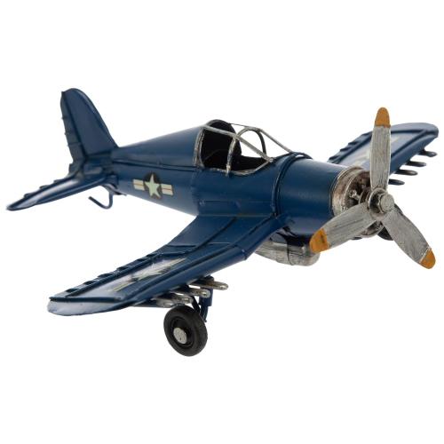 Blue WWII Airplane