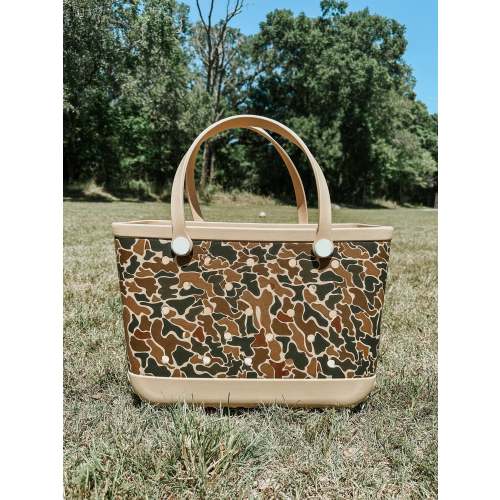 Camo Tote Bag PREORDER