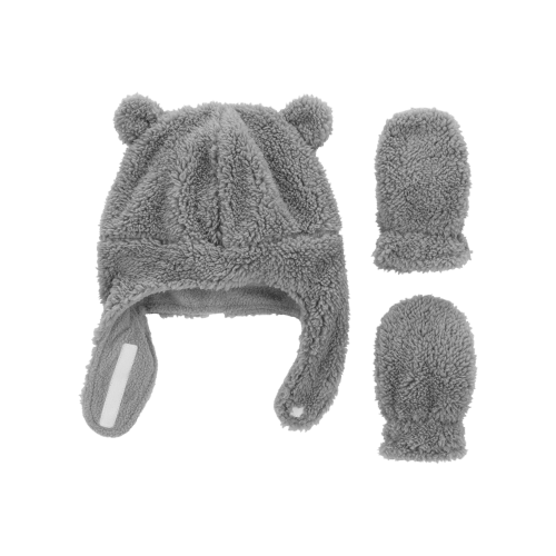 Baby 2-Pack Sherpa Hat & Mitten Set - Carter's | Carter's