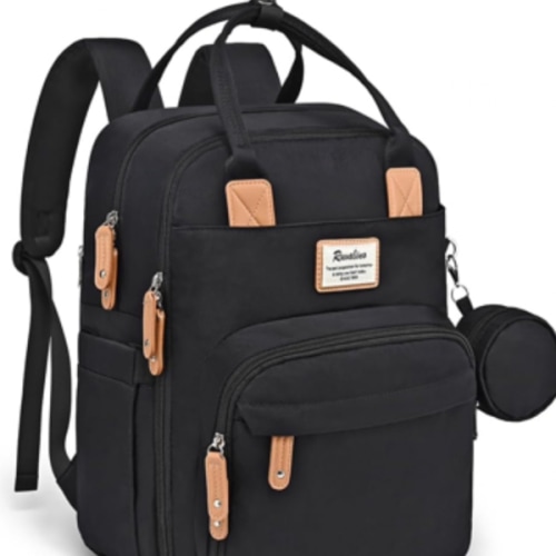 Ruvalino Diaper Bag Backpack- Classic (Black)