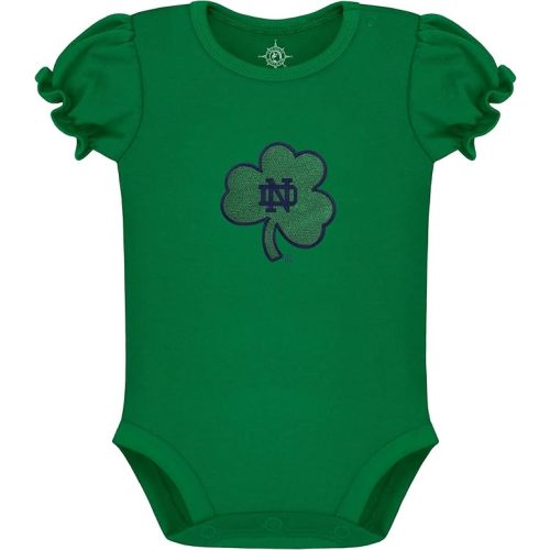 Creative Knitwear College Baby Infant Puff Sleeve Bodysuit - Team Logo, Multiple Colors, for Girls (0-12 Months)