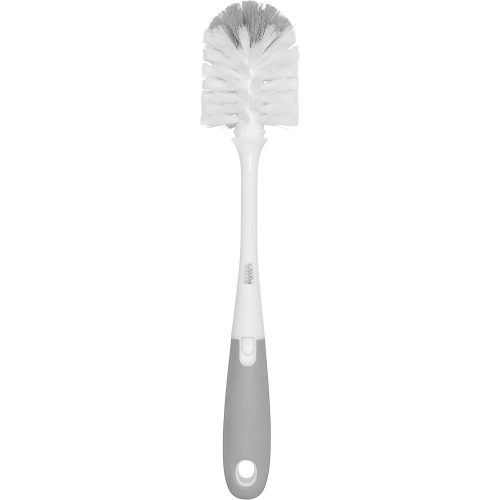 OXO Tot Bottle Brush with Nipple Cleaner, Gray, 1 Count (Pack of 1)