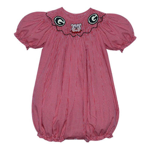 Bulldog Smocked Bishop Bubble