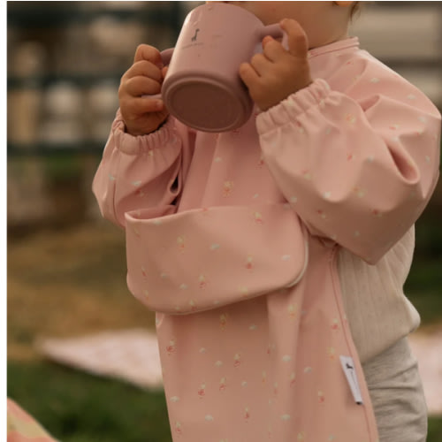 Long Sleeve Bib- Ballerina Rabbits