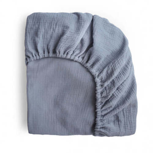 Mushie Extra Soft Muslin Crib Sheet