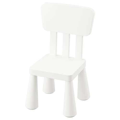 MAMMUT Children's chair - indoor/outdoor/white