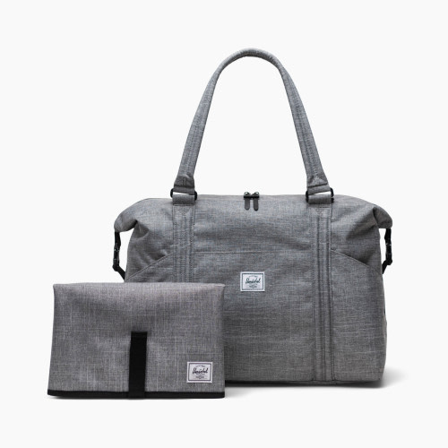 Herschel Supply Co. Strand Duffle Diaper Bag - Raven Crosshatch