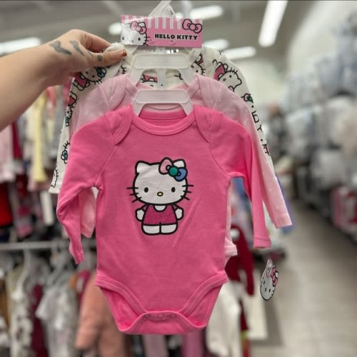 Hello Kitty 3 Pack Onesies