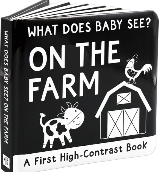 What Does Baby See? On the Farm (High Contrast Board Book)