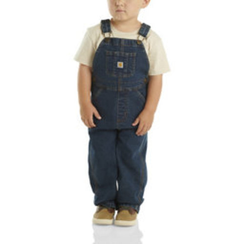 Carhartt Baby Boys'' Washed Denim Bib Overalls