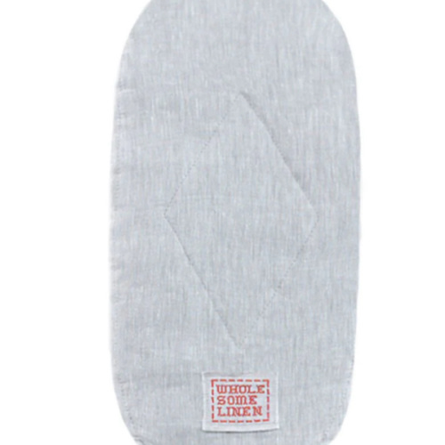 Custom Organic Flax Linen Mattress Pad for Bassinet, Cradle or Crib | Wholesome Linen