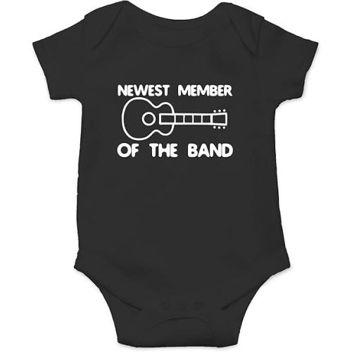 AW Fashions New Member Of The Band Baby Bodysuit Funny Family Newborn Outfit for Boys or Girls Clothing