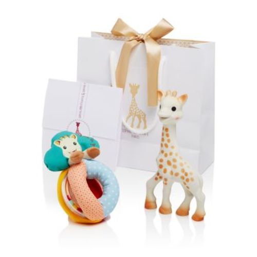 Sophisticated Set with Sophie la Girafe & Rattle - Ages 0+
