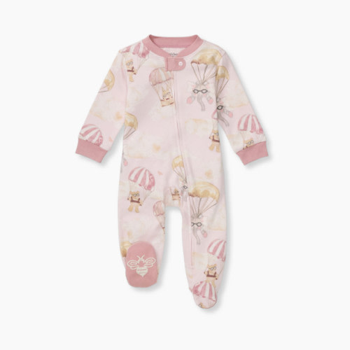 Burt's Bees Baby Sleep & Play - Parachute Pals Pink, Newborn