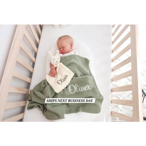 Custom Gift Set 2 pcs for Baby, Custom Blanket/Toy, Baby gift blanket, Birthday gift, Baby girl gift, Baby boy gift, Baby shower Gift set.