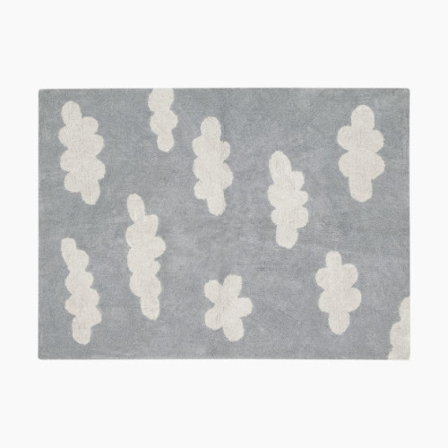 Lorena Canals Clouds Washable Rug - Grey, 5\'3\" X 4\'