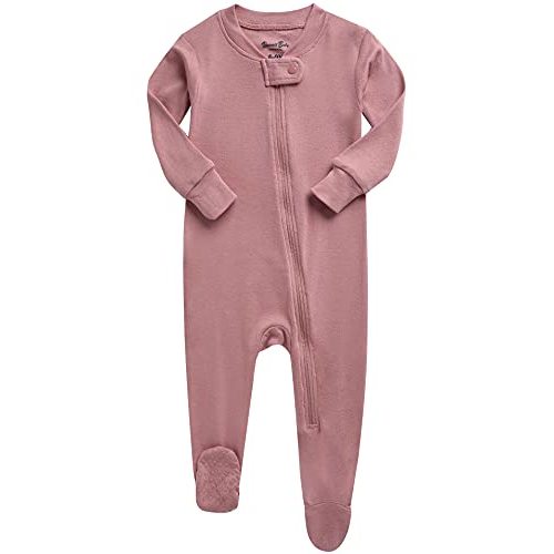 VAENAIT BABY Preemie Infant Boys Girls Footie Pajama Footed Sleep and Play Premium Modal Pajamas Available newborn-2T