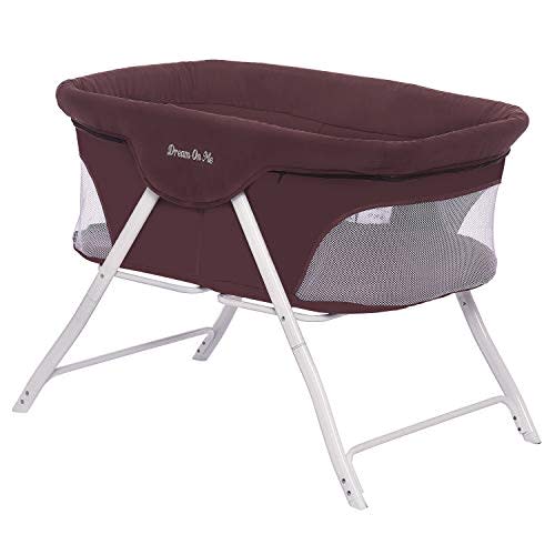 Dream On Me, Traveler Portable Bassinet, Berry