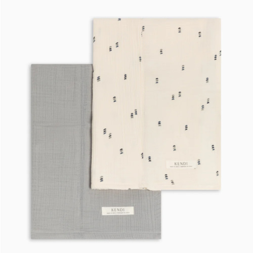 2-Pack Muslin Burp Cloths