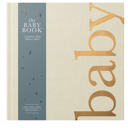 The Baby Memory Book: Beautiful Modern Baby Book and Scrapbook for Baby's First Years to Track Special Moments, Milestones and Growth from Pregnancy to First 5 Years
