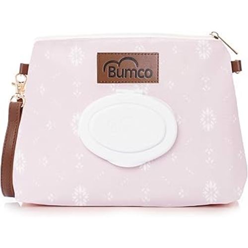 Bumco Diaper Clutch Bag - Portable Wipes Dispenser & Diaper Holder, Airtight Travel Baby Wipes Case, Wipe Dispenser Travel Baby Wipes Dispenser On the Go, Diaper Wristlet