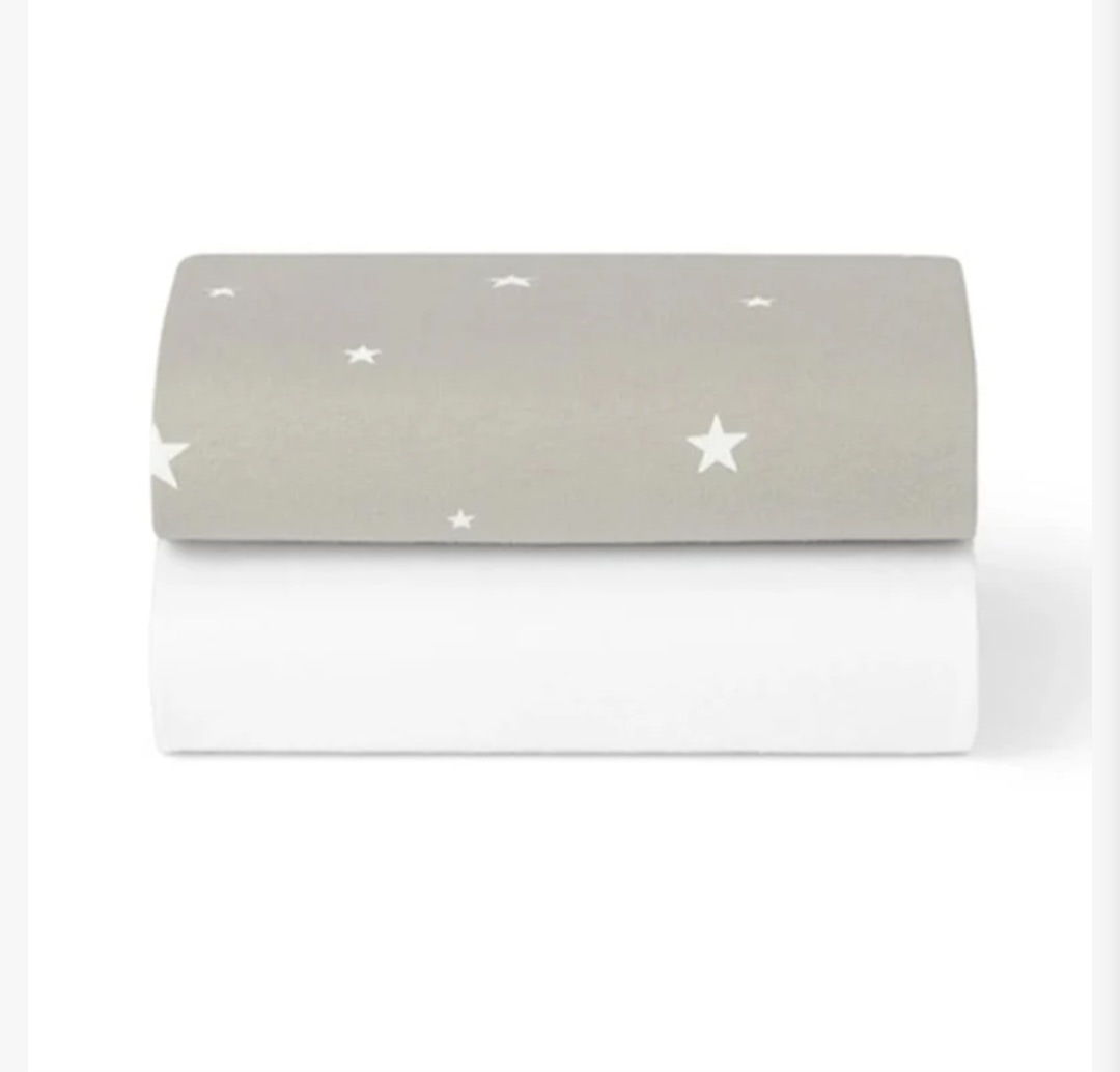 SnuzPod5 Fitted Sheets 2pk