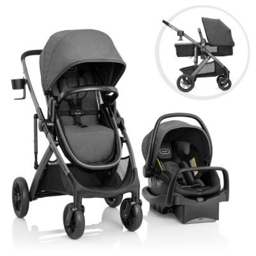 Evenflo Pivot Suite Travel System With Litemax - Devon Gray