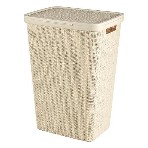 Curver Jute Laundry Hamper | The Container Store