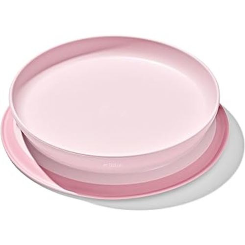 OXO Tot Stick and Stay Suction Plate - Blossom