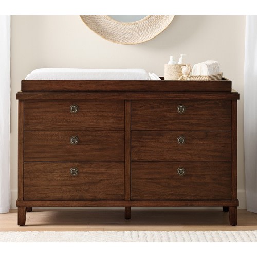 Leo Extra-Wide Dresser & Topper Set