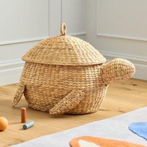 Sea Turtle Woven Storage Basket | West Elm