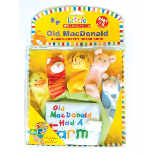 Old Macdonald: A Hand-puppet Board Book Book By Jill Ackerman, (Board Book) | Indigo
