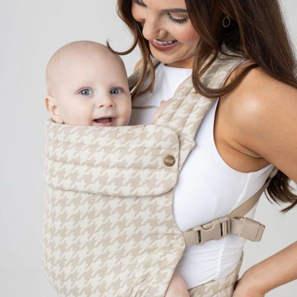 The Monarch Baby Carrier - Houndstooth – Mabē