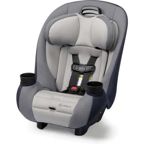 Safety 1st Ellaris 3-in-1 Convertible Car Seat, Slim Fit Design, Rear & Forward-Facing, 5-Position Headrest, 3-Across Fit, Travel-Friendly with Machine-Washable Seat Pad, London Blue