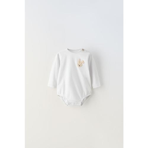 RABBIT PATCH BODYSUIT