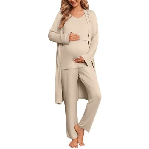 Maternity Sets Labor and Delivery Gown Postpartum Essentials Nursing Pajama