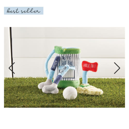 Golf Bag Plush Toy Set | Mud Pie