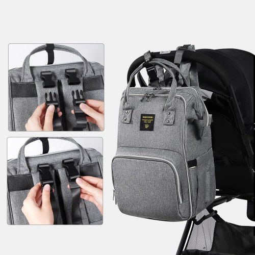 Sunveno Open Wide Diaper Backpack