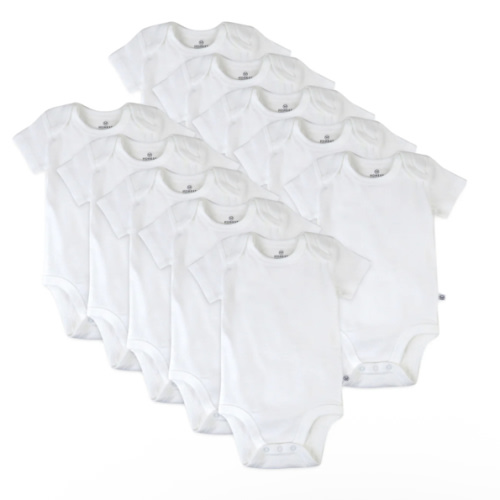 10-Pack Organic Cotton Short Sleeve Bodysuits | Honest Baby Clothing