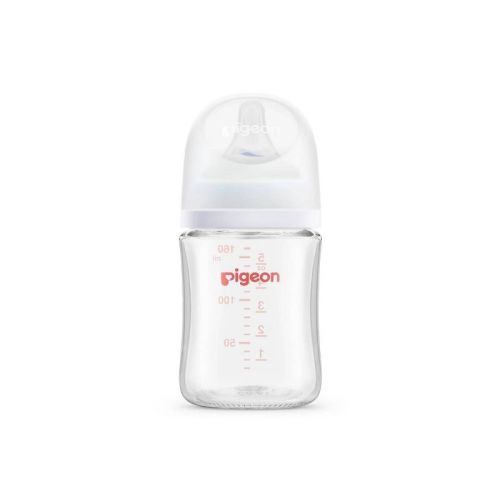 Pigeon Nurture & Nest Wide-Neck Anti-Colic Glass Baby Bottle with Nipple - 5 fl oz