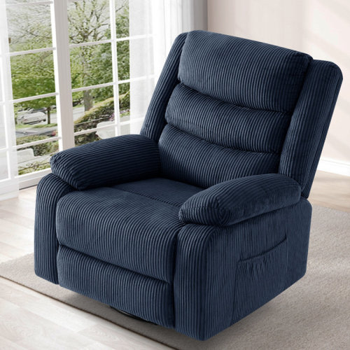Latitude Run® 360° swivel Rocker Oversized Recliner Chair Nursery & Reviews | Wayfair