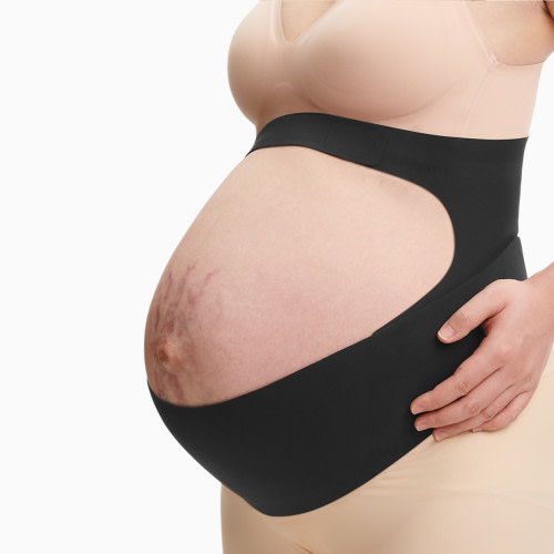 Momcozy Ergonest Maternity Belly Band - Black, M