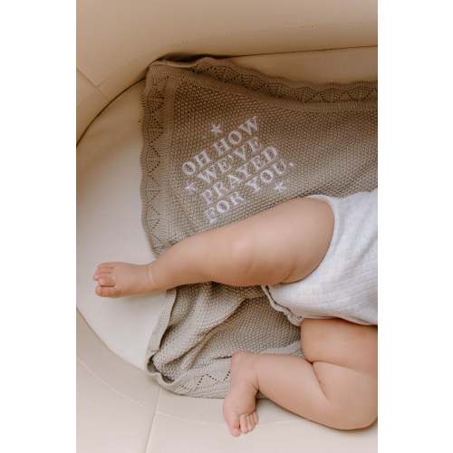 Oh How We've Prayed For You Knit Blanket – OUR HOUSE ABOVE