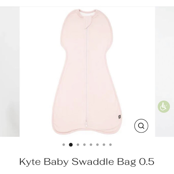 Kyte Baby Swaddle Bag 0.5